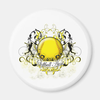 Softball tante magneet