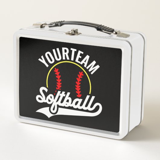 Softball Team Speler VOEG NAAM TOE Personalized Le (Voorkant)
