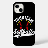 Softball Team Speler VOEG NAAM TOE Personalized Le
