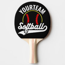 Softball Team Speler VOEG NAAM TOE Personalized Le
