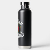 Softball Team Speler VOEG NAAM TOE Personalized Le Waterfles (Links)