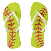 Softball Teenslippers (Voetbed)