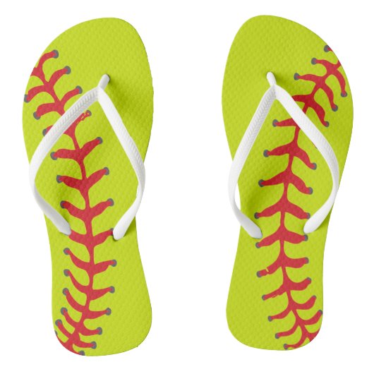 Softball Teenslippers (Voetbed)