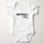 Softball Vibes Romper (Voorkant)