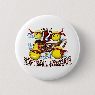 Softball Warrior Ronde Button 5,7 Cm
