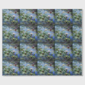 Softball Waterlelies inpakpapier (Vlak)