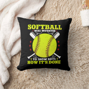 Softball werd uitgevonden aan Shows jongens hoe he Kussen