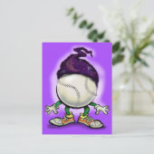 Softball-wizard Briefkaart (Staand voorkant)