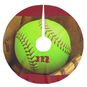 Softball Yellow Fast Pitch 8U kerstboomrok Kerstboom Rok