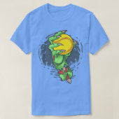 Softball Zombie Hand Softball Player Halloween Cos T-shirt (Design voorkant)