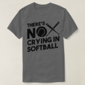 SoftballRacket 2 T-shirt (Design voorkant)