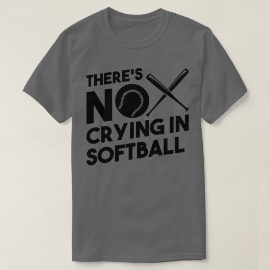 SoftballRacket 2 T-shirt (Design voorkant)