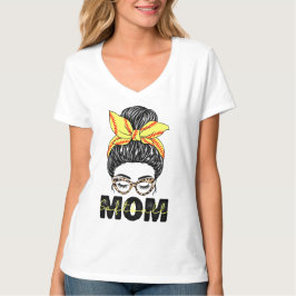 Softbalmoeder Wanboel Softbal Leven Moeder  T-shirt