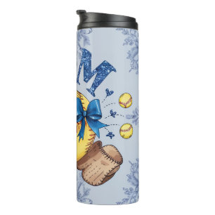 Softbalmoeder - Whimsical Vintage Stijl Thermosbeker