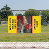 Softbalspeler Afstuderen Diploma Afgestudeerde Sen Spandoek (Insitu)