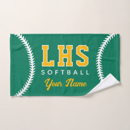 Softbalsteken Custom Sport Handdoek Team Beginlett