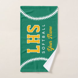 Softbalsteken Custom Sport Handdoek Team Beginlett