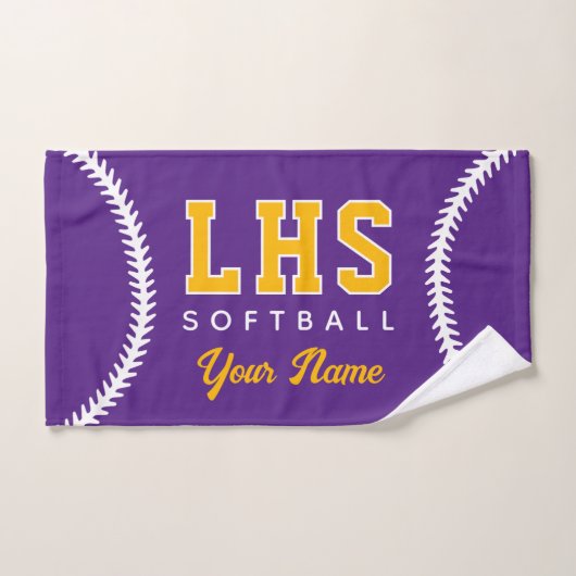 Softbalsteken Custom Sport Handdoek Team Beginlett (Handdoek)