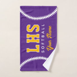 Softbalsteken Custom Sport Handdoek Team Beginlett