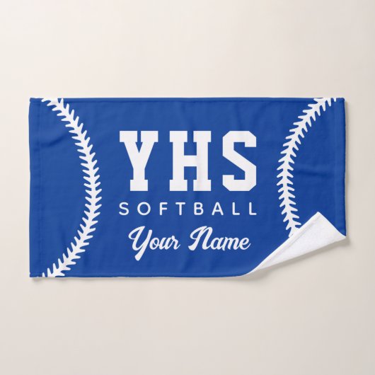 Softbalsteken Custom Sport Handdoek Team Beginlett (Handdoek)