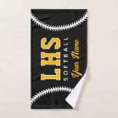 Softbalsteken Custom Sport Handdoek Team Beginlett (Handdoek)