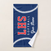Softbalsteken Custom Sport Handdoek Team Beginlett (Handdoek)