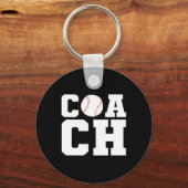 Softbalteam Softbalcoach voor mannen  Sleutelhanger (Voorkant)