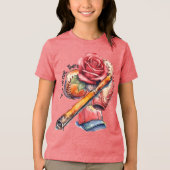 Softbalzomer Tri-Blend Shirt (Voorkant)