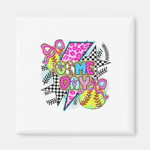 Softbyll Mom Funny Bysebyll Mom Moederdag Magneet