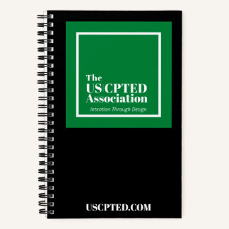Softcover US CPTED Association Notitieboek