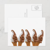 Softeis Briefkaart (Voorkant / Achterkant)