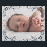Softest Lijst Botanische pasta Floral Foto Imitatie Canvas Print<br><div class="desc">Een nieuw elegant ontwerp in pastels en bloemen. Sofste Lijst Botanische pasta Floral Foto Faux Canvas Afdrukken</div>