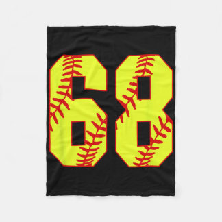 Softll #68 Fast Pitch Love Softll Mom Favorite Pla Fleece Deken