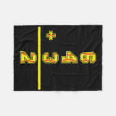 Softll 6 4 3 Dubbele Spel Beurt Twee Fleece Deken (Voorkant (Horizontaal))