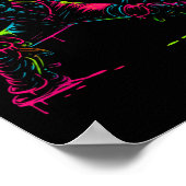 Softll Catcher Dad Pitcher Fastpitch Coach Fathers Poster (Hoek)