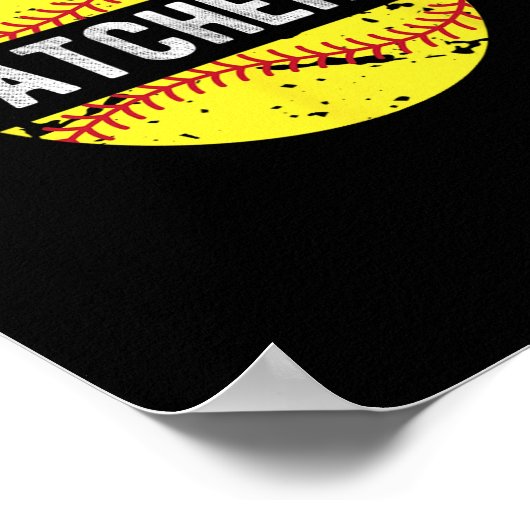 Softll Catcher Focusmodus geactiveerd Softll Mam Poster (Hoek)