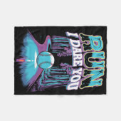 Softll Catcher Run I Dare You Design _1  Fleece Deken (Voorkant (Horizontaal))