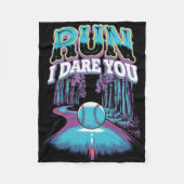 Softll Catcher Run I Dare You Design _1  Fleece Deken (Voorkant)