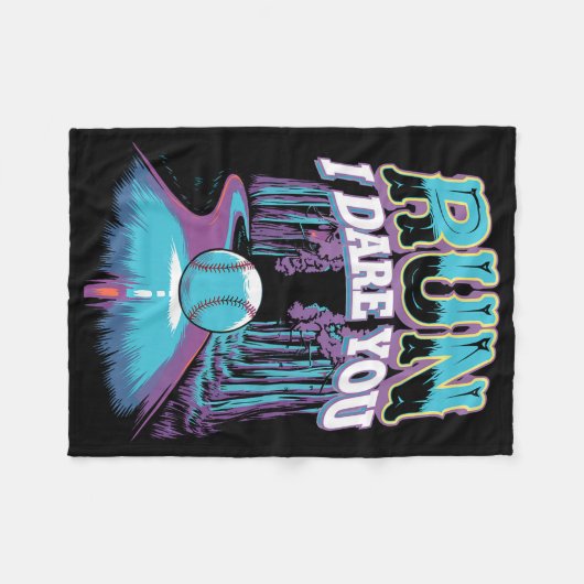 Softll Catcher Run I Dare You Design  Fleece Deken (Voorkant (Horizontaal))