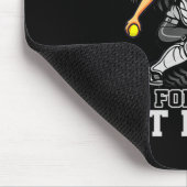 Softll Catcher Waiting At Home Funny Sports Design Muismat (Hoek)