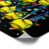 Softll Christmas Tree Merry Christmas Pajamas Men Poster (Hoek)