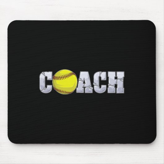 Softll Coach Coaching Onmiddellijke Coach Softll T Muismat (Voorkant)