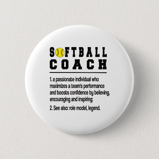 Softll Coach Definitie Softll Coaching Ronde Button 5,7 Cm (Voorkant)
