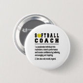 Softll Coach Definitie Softll Coaching Ronde Button 5,7 Cm (Voorkant /achterkant)