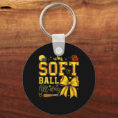 Softll De Helaas Dag Softll Coquette Strik Softll Sleutelhanger (Voorkant)
