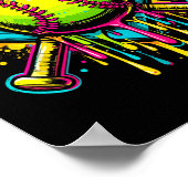 Softll Girl Just A Girl Who Loves Softll  Poster (Hoek)