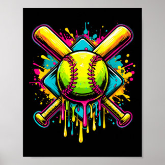 Softll Girl Just A Girl Who Loves Softll  Poster