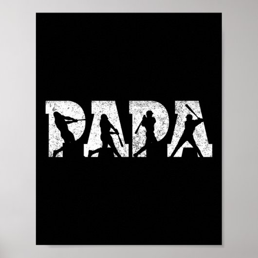 Softll Papa Softll Mannen Vader&# s Dag  Poster (Voorkant)