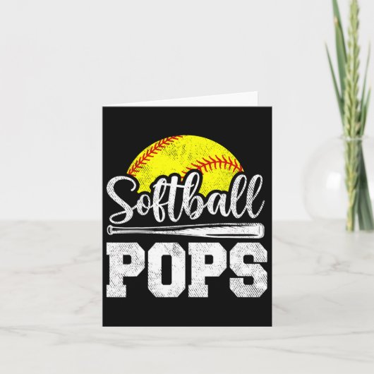 Softll Poppen Softll Speler Spel Dag Vader&# s Da Kaart (Voorkant)