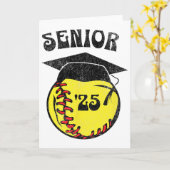 Softll Senior 2025 De Laatste Inning Kaart (Gele Bloem)